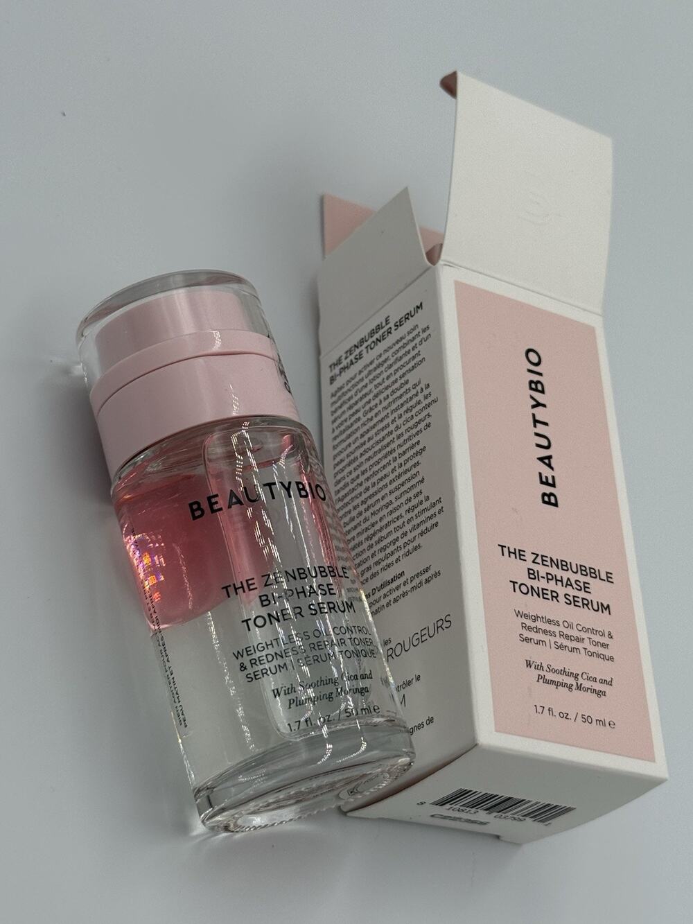 BeautyBio The ZenBubble Bi-Phase Toner Serum, Oil Control, 1.7 fl oz